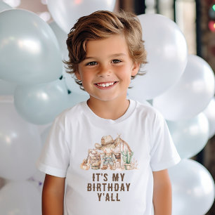 Camiseta Wild West Cowboy É o meu aniversário