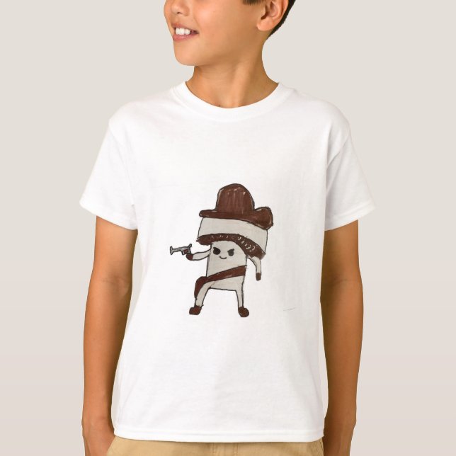 Camiseta Wild West Mushroom  (Frente)