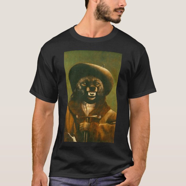 Camiseta Wild West Wolf (Frente)