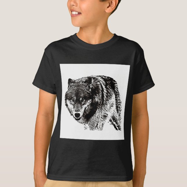 Camiseta Wild Wolf (Frente)