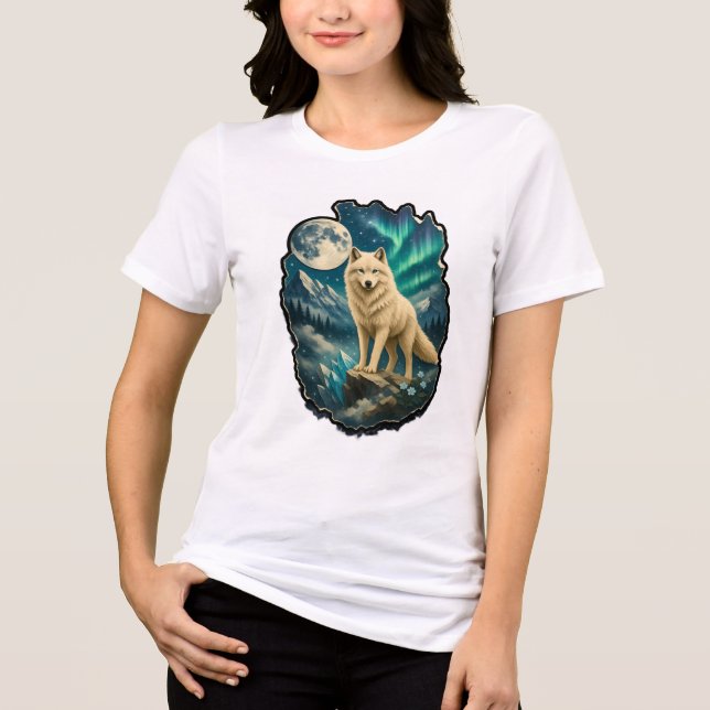 Camiseta Wild Wolf Women | Tee (Frente)
