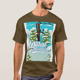 Camiseta Wildcat Mountain New Hampshire Ski poster