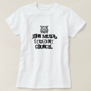 Camiseta Wildcat, o conselho estudantil de John Muir