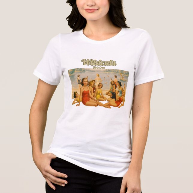 Camiseta Wildcats Girls Crew (Frente)