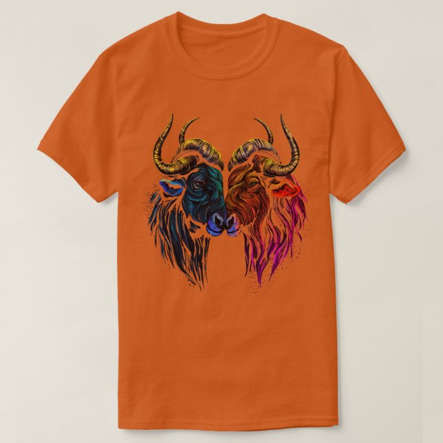 Camiseta Wildebeest Valentine Day (Frente do Design)