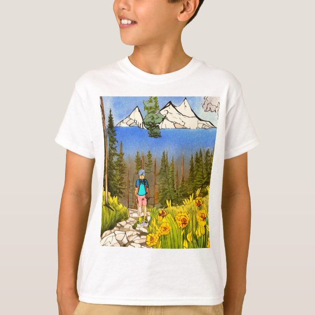 Camiseta Wilderness Hike (Frente)