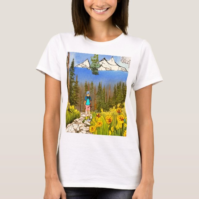 Camiseta Wilderness Hike (Frente)