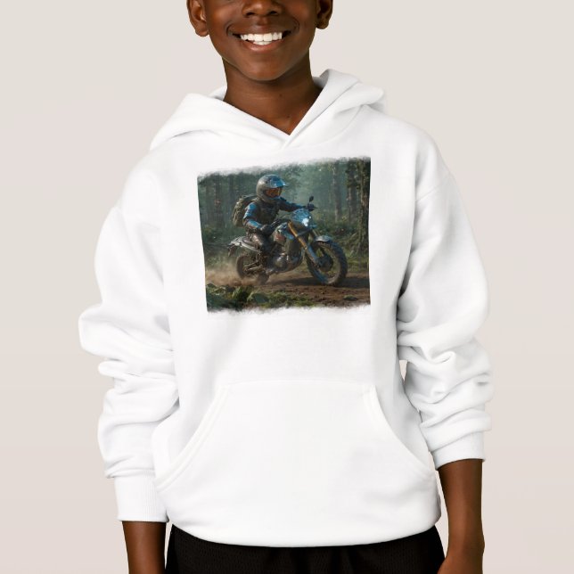 Camiseta Wilderness Motocross - Dirtbike Racer (Frente)