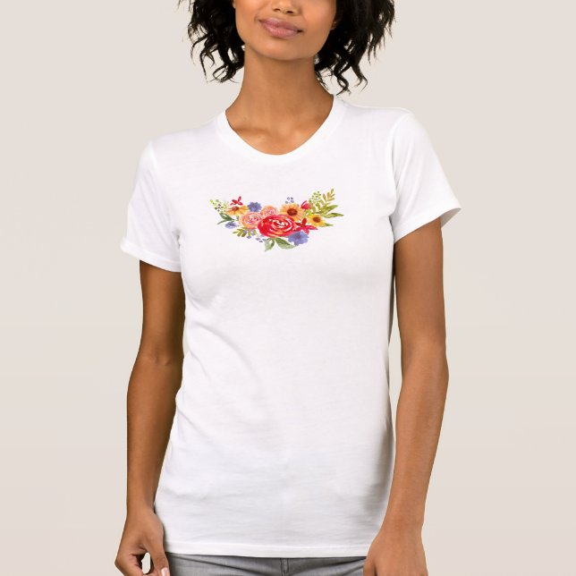 Camiseta wildflowers (Frente)
