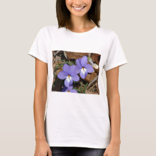 Camiseta WildFlowers Birds-Foot Violet III Gifes e Roupa