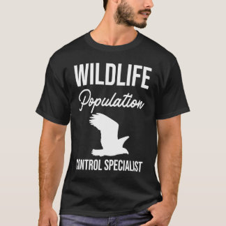 Camiseta Wildlife Population Control Specialist