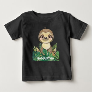 Camiseta Wildlife Sloth Baby