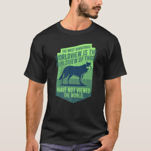 Camiseta Wildlife Wildlife Wolf