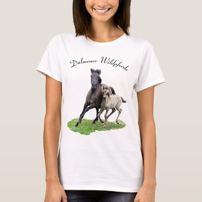Camiseta Wildpferde de Dulmen (Frente)