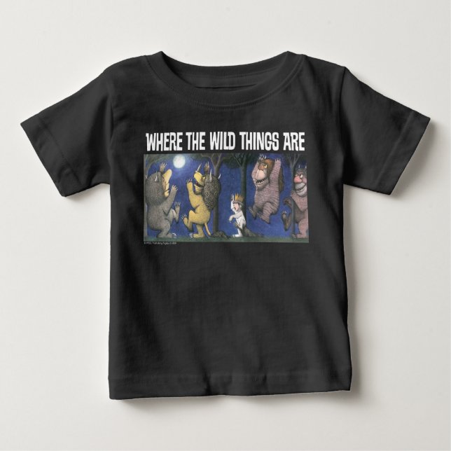 Camiseta Wilds Things e Max Dancing em Lua (Frente)