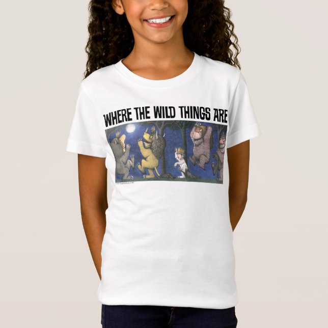 Camiseta Wilds Things e Max Dancing em Lua (Frente)