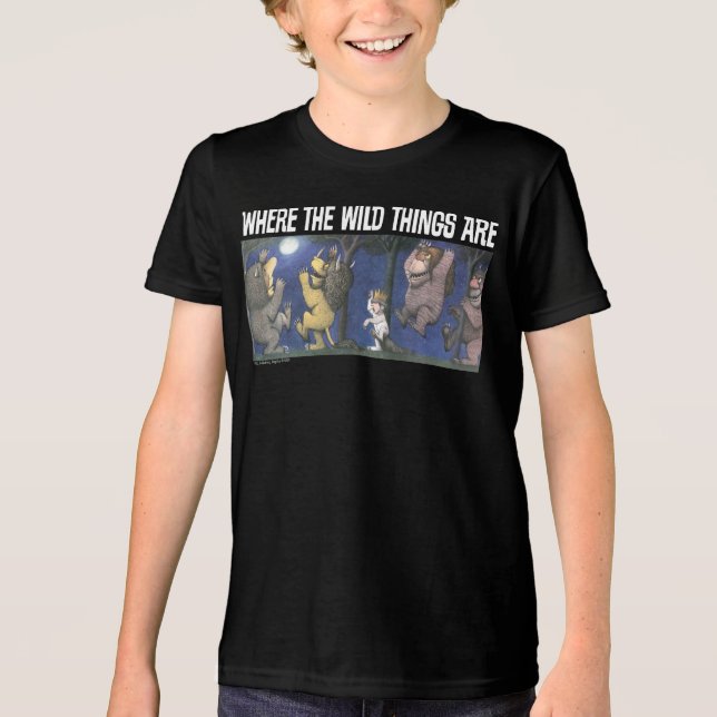 Camiseta Wilds Things e Max Dancing em Lua (Frente)