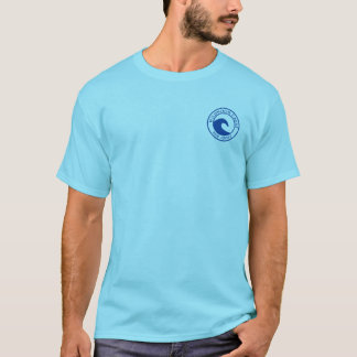 Camiseta Wildwood Crest Blue Ocean Wave Circ Design