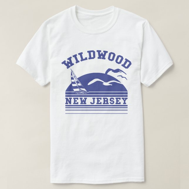 Camiseta Wildwood New Jersey (Frente do Design)
