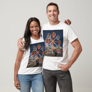 Camiseta Wildwood NJ – Passeio de Balão Corrida à Noite