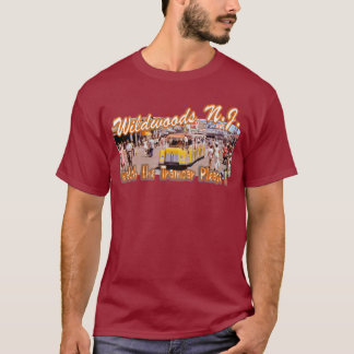CAMISETA WILDWOODS NJ POR VISTO DE PRAIA EKLEKTIX