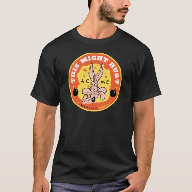 Camiseta WILE E. COYOTE™ Acme - Isso Pode Dificultar (Frente)