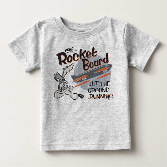 Camiseta WILE E. COYOTE™ ACME Rocket Board (Frente)
