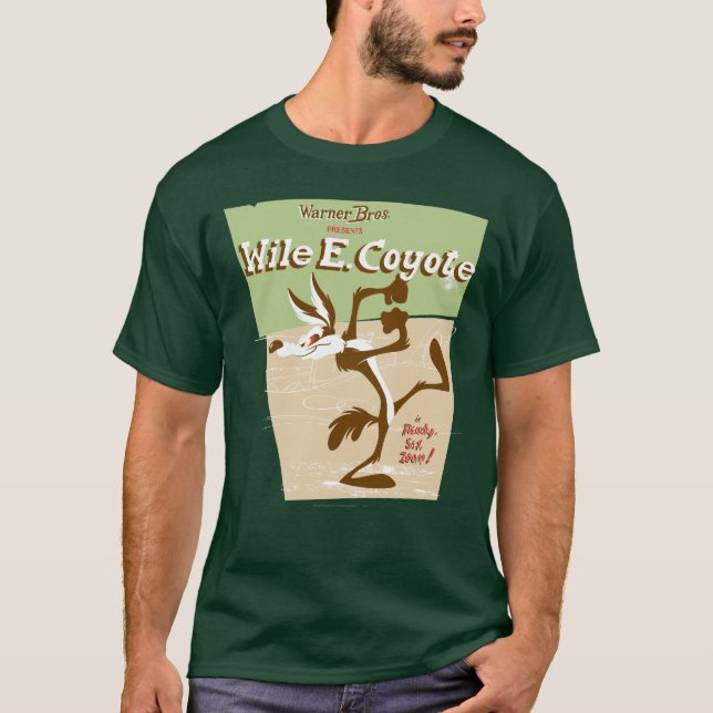 Camiseta WILE E. COYOTE™ Pronto, Vai! (Frente)