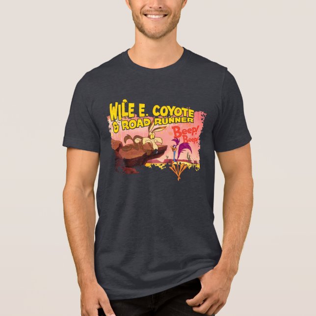 CAMISETA WILE E. COYOTE™ & ROAD RUNNER™ BEEP BEEP!™ (Frente)