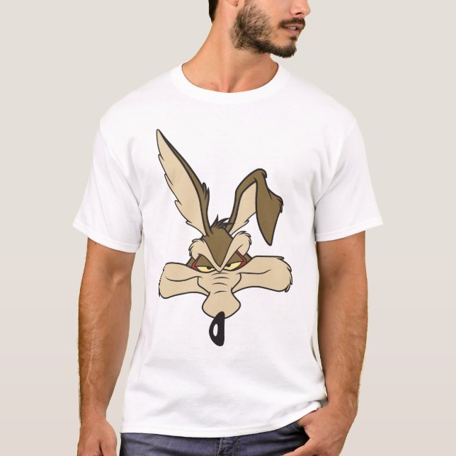 Camiseta WILE E. COYOTE™ Tiro na Cabeça Satisfeito (Frente)