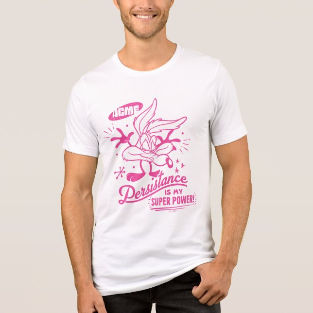 Camiseta WILE retrô desagradável E. COYOTE™ (Frente)