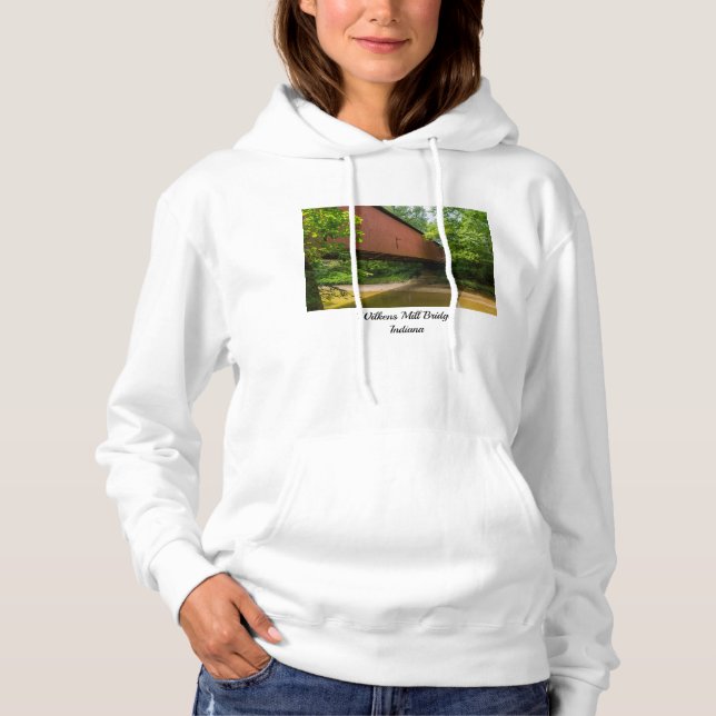 Camiseta Wilkens Mill Covered Bridge (Frente)