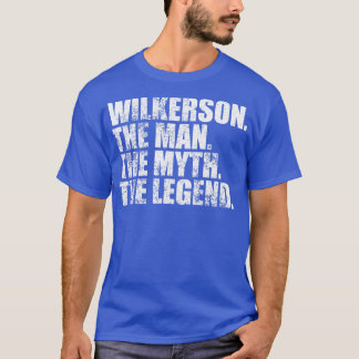 Camiseta WilkersonWilkerson Nome da família Wilkerson sobre