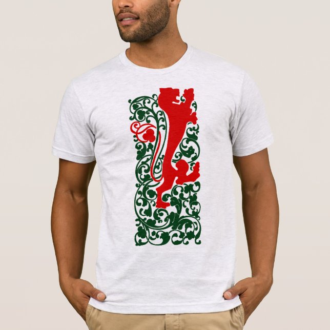 Camiseta Will Bradley Heraldic Lion (Frente)