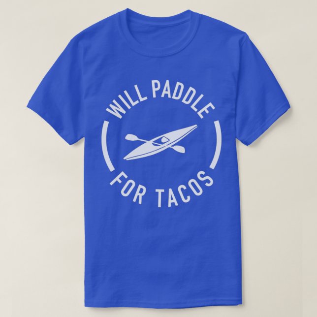 Camiseta Will Paddle Para Tacos (Frente do Design)