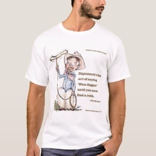 Camiseta Will Rogers & Quote