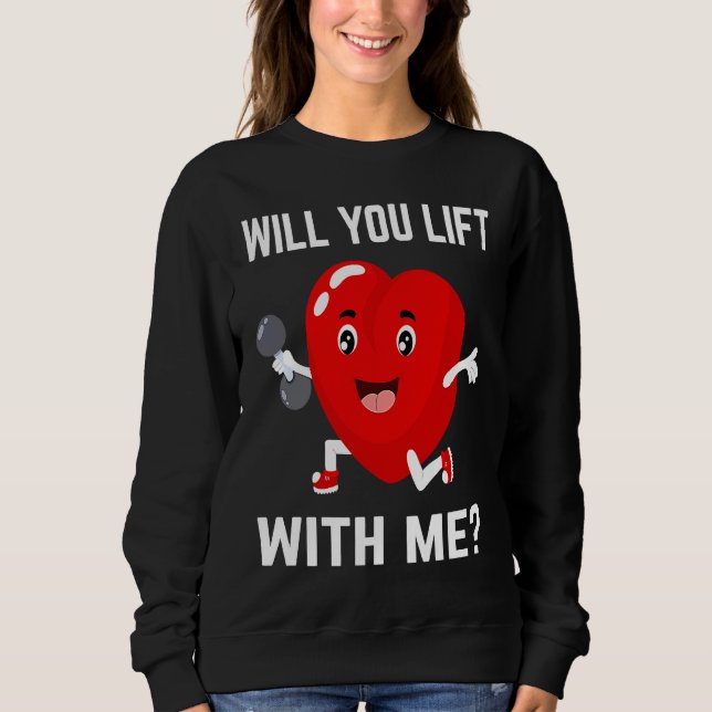 Camiseta Will You Lift Gym Couple Bodybuilding Workout Powe (Frente)