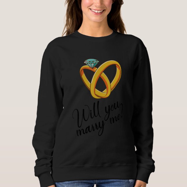 Camiseta Will You Marry Me (Frente)