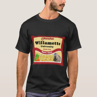 Camiseta Willamette University Ramen Sticker