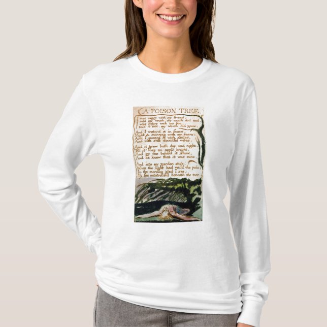 Camiseta William Blake | uma árvore do veneno (Frente)