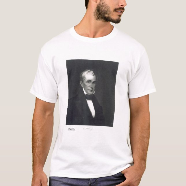 Camiseta William Henry Harrison, 9o presidente da união (Frente)