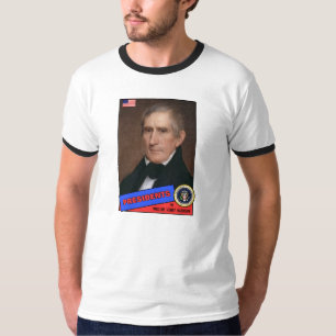 Camiseta William Henry Harrison Baseball Card