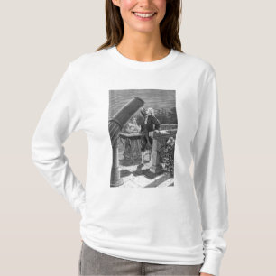 Camiseta William Herschel descobre o planeta Uranus