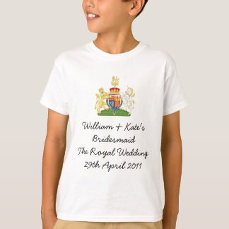 Camiseta William & Kate's Bridesmaid