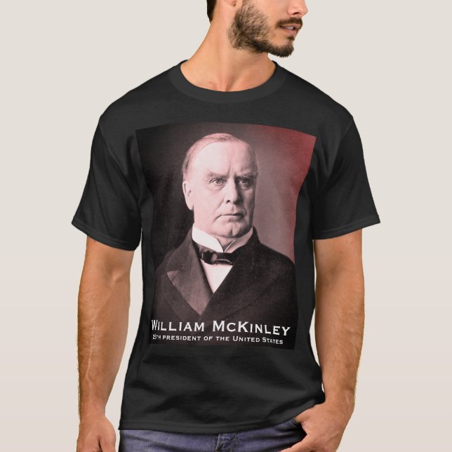 Camiseta William McKinley, 25 dos Estados Unidos (Frente)