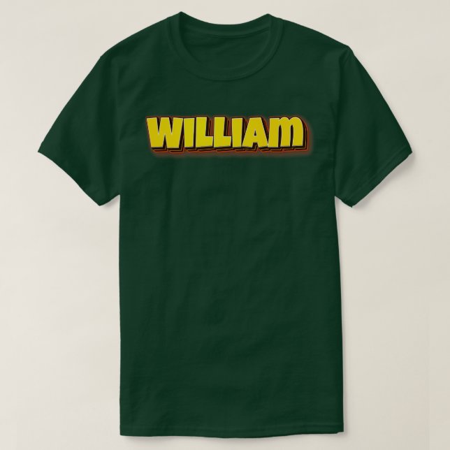 Camiseta William Meu Nome É William 4 (Frente do Design)