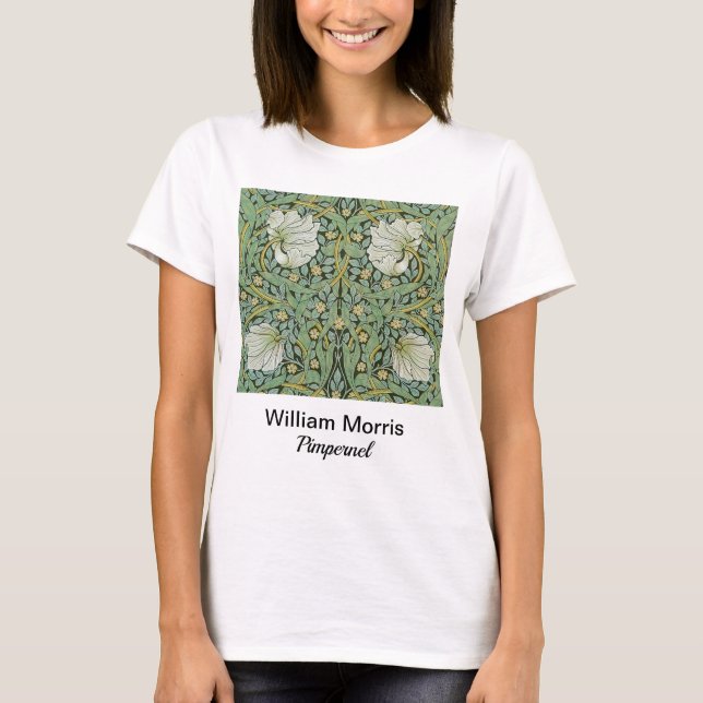 Camiseta William Morris - Pimpernel (Frente)