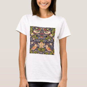 Camiseta William Morris Strawberry Thef Floral Art Nouveau