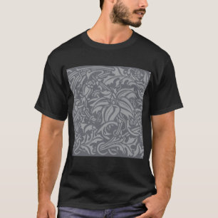 Camiseta William Morris Thistle Floral Wallpaper Flor Art