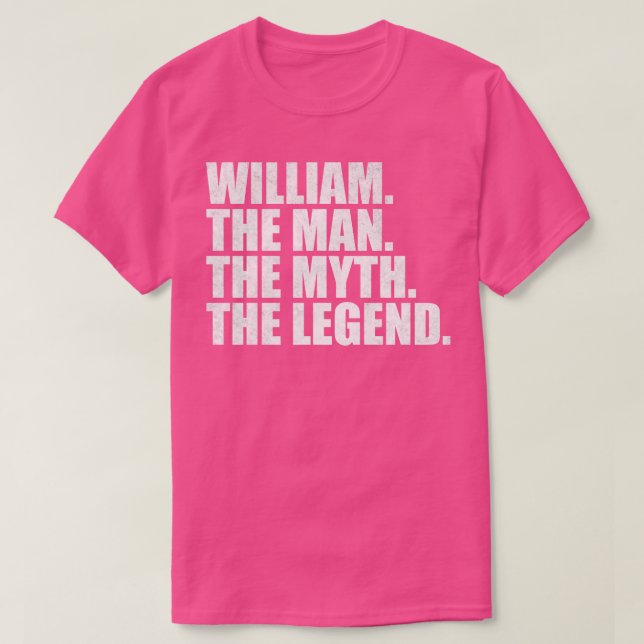 Camiseta William Name William (Frente do Design)